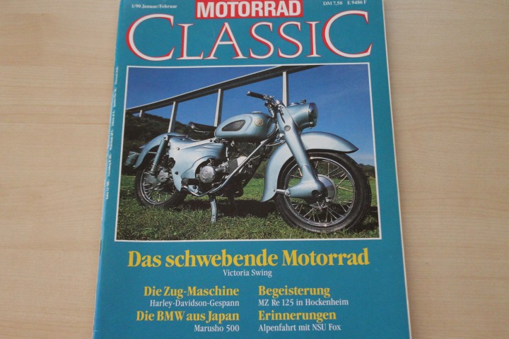 Motorrad Classic 01/1990